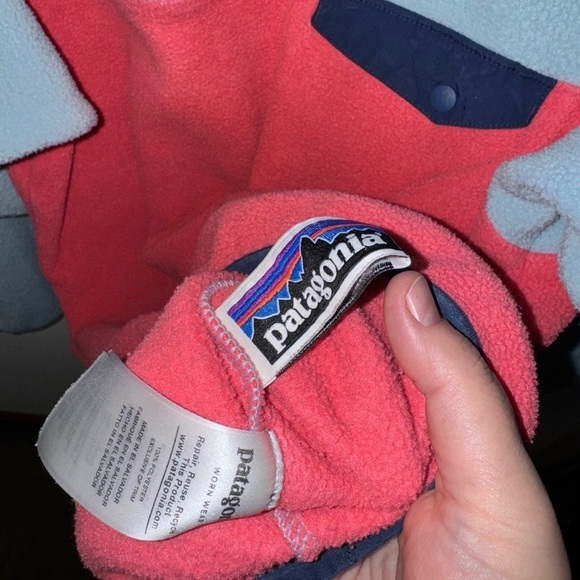 Patagonia Synchilla SNAP-T Fleece Pullover Size Girls XXL 16/18 Ladies Medium - Picture 5 of 8